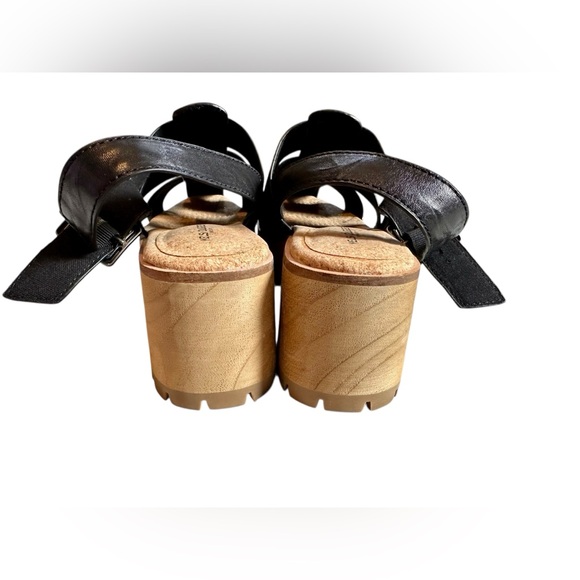 Kelsi Dagger Wooden Platform Fisherman Sandals - Size 9 / NWOT - Picture 4 of 11